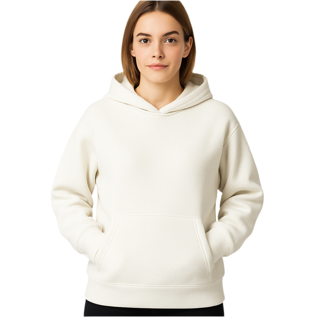 UNISEX Merino und Bambus Hoodie Oversize