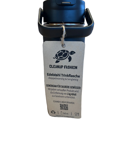 Impact Bottle Active 2 in 1 Cap Black