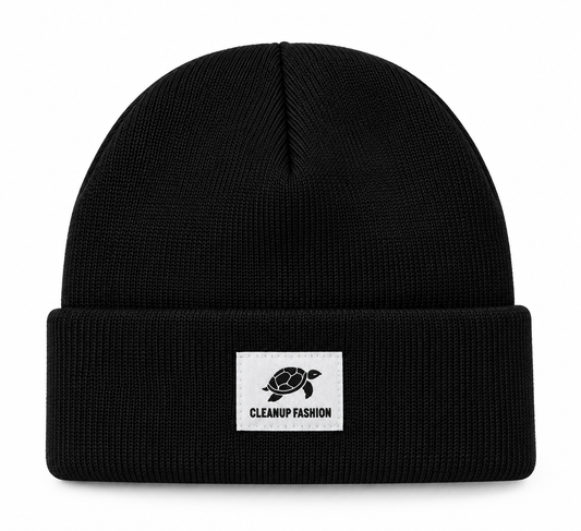 Essential Merino Beanie Black