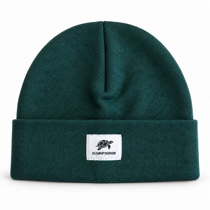 Essential Merino Beanie Green