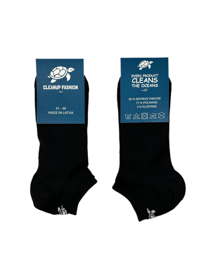 UNISEX Short Socks Black 3er Set