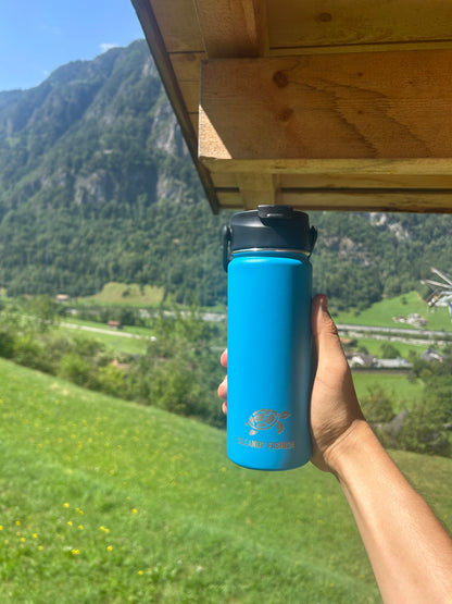Cleanup Fashion Bottle Active 2 in 1 Cap Blue