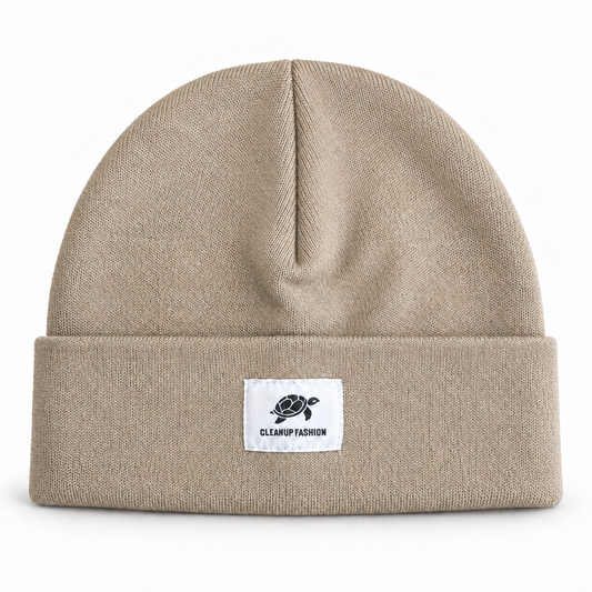 Essential Merino Beanie Beige