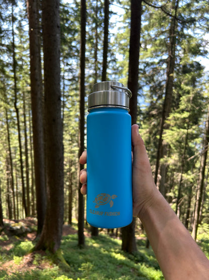 Cleanup Fashion Bottle Steel Cap Blue