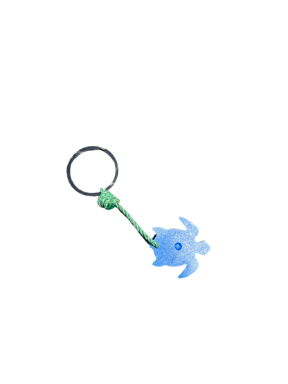 Turtle Key chains– Made from Ocean Waste