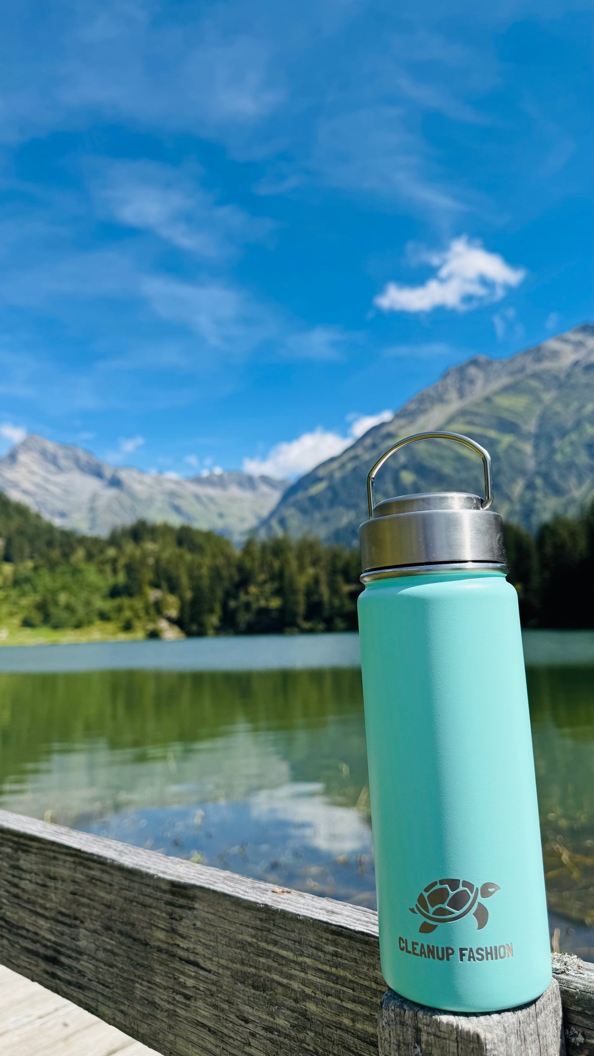 Cleanup Fashion Bottle Steel Cap Mint