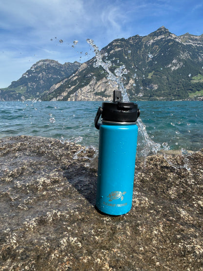 Cleanup Fashion Bottle Active 2 in 1 Cap Blue